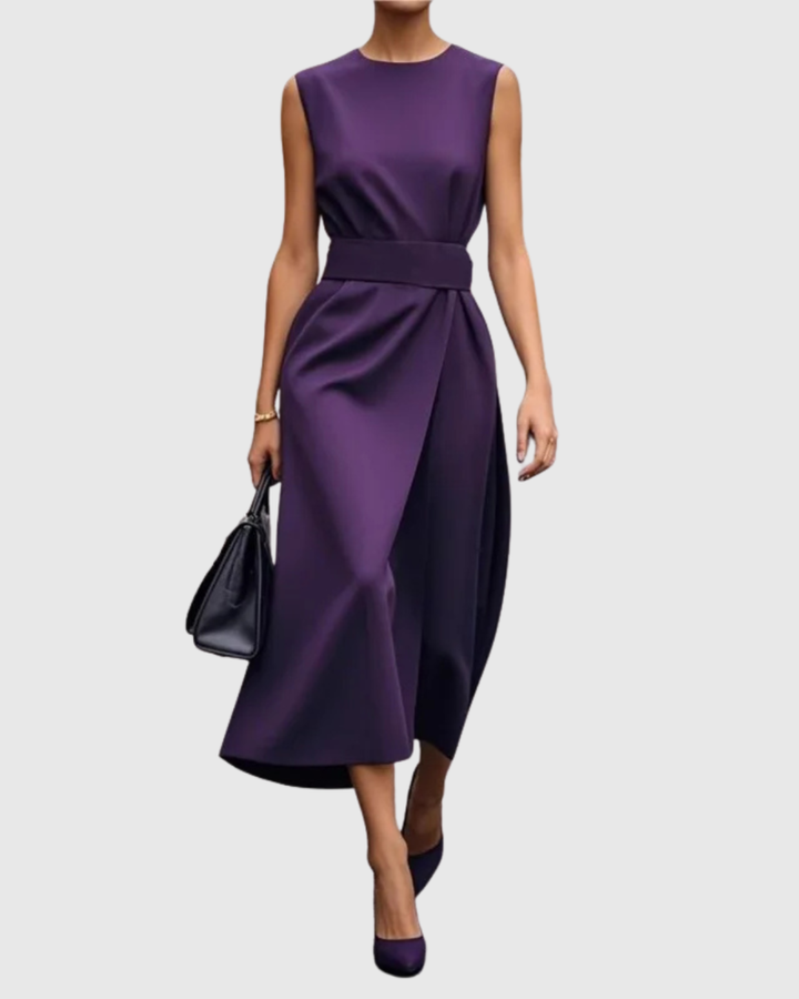 CLARIMOND | ABITO ELEGANTE CON COLLO ROTONDO