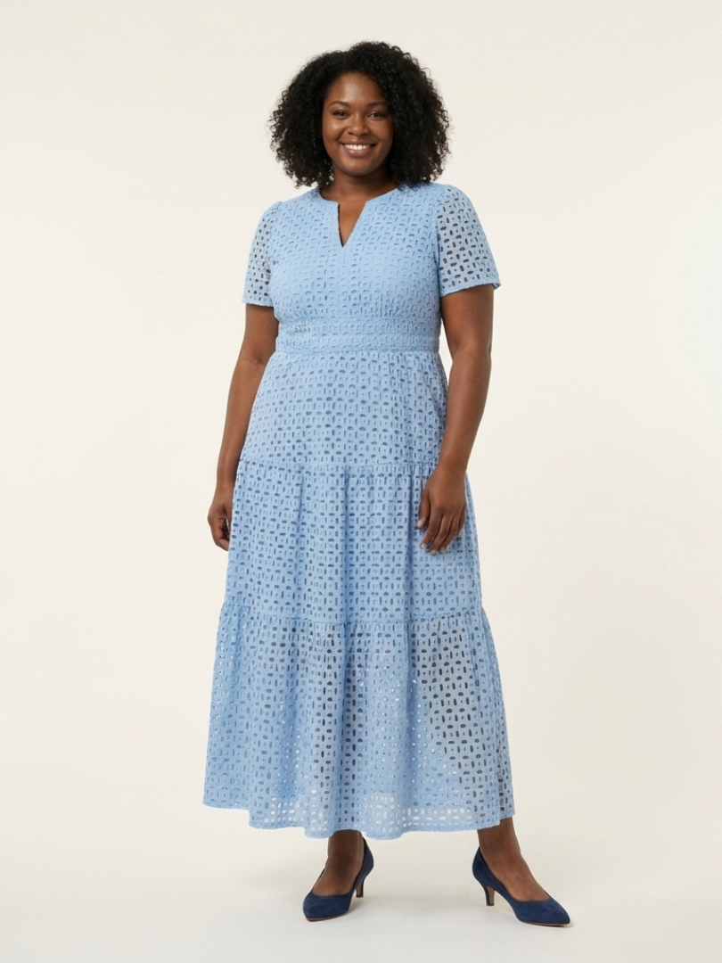Brielle | Abito Midi con Scollo a V