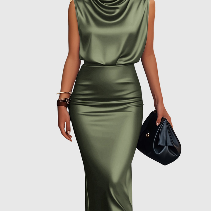 Edem | Set top e gonna in satin
