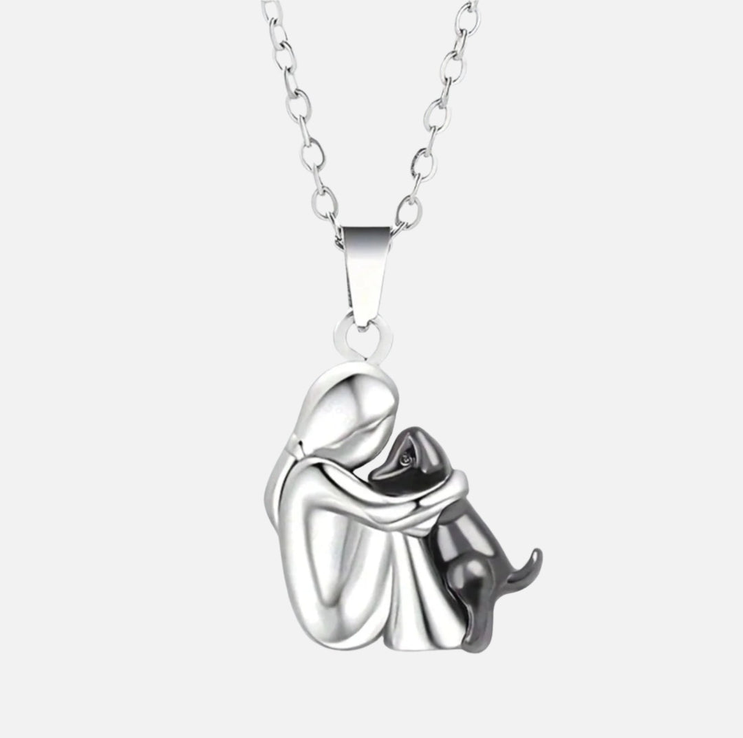 Marinette - collana con pendente a cane