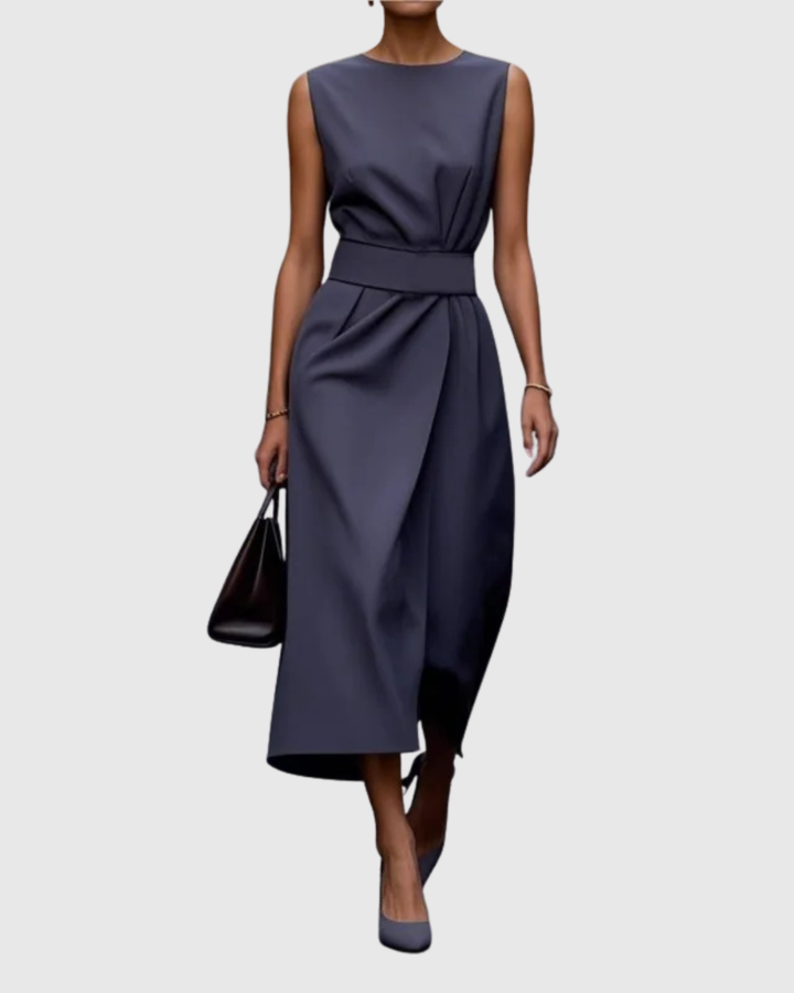 CLARIMOND | ABITO ELEGANTE CON COLLO ROTONDO