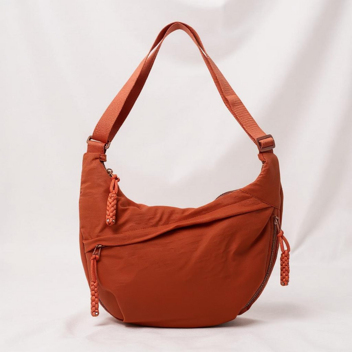 Clementine | Borsa a spalla arancione da donna - vista 1