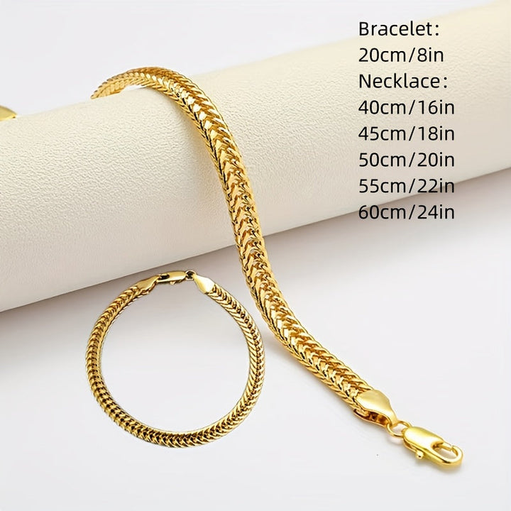 Set collana e bracciale a coda di volpe