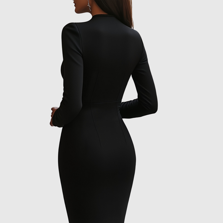 ARABELLA | ABITO ELEGANTE CON SCOLLO A V
