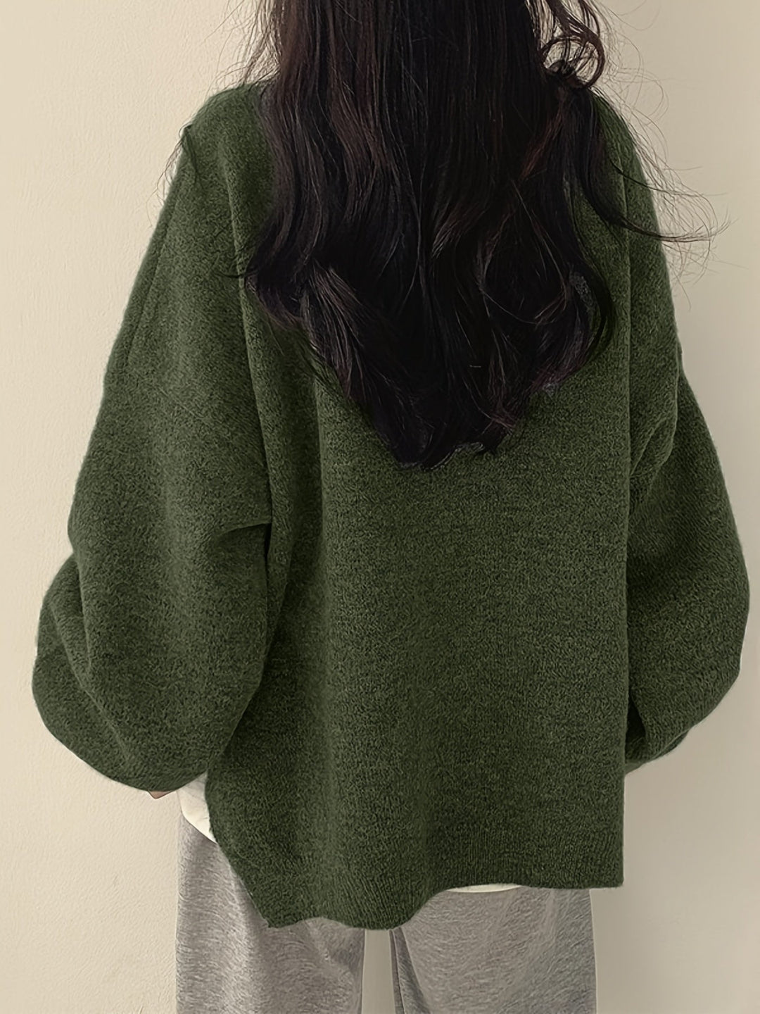 EVERLIGHT | MAGLIONE CASUAL CON SPACCHI LATERALI