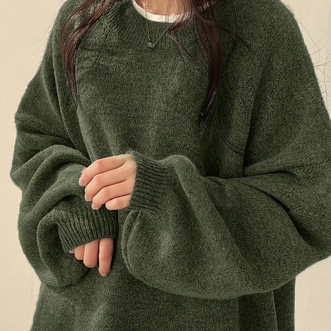 EVERLIGHT | MAGLIONE CASUAL CON SPACCHI LATERALI