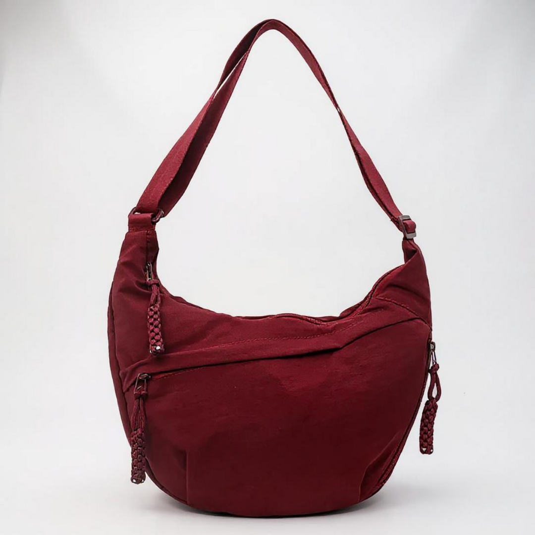 Rosalie | Borsa a spalla bordeaux da donna - vista 1
