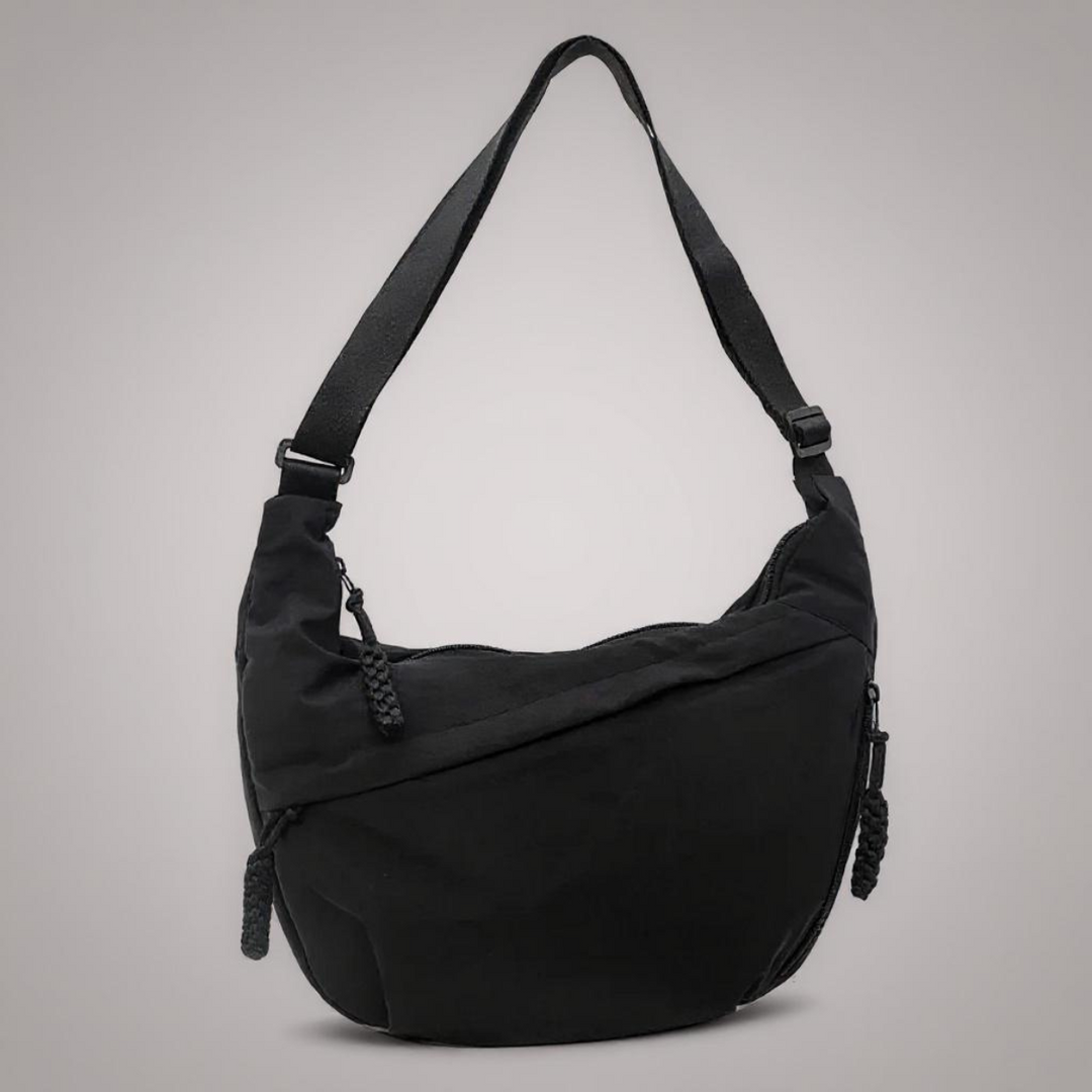 Evelyn | Borsa a spalla nera da donna - vista 1