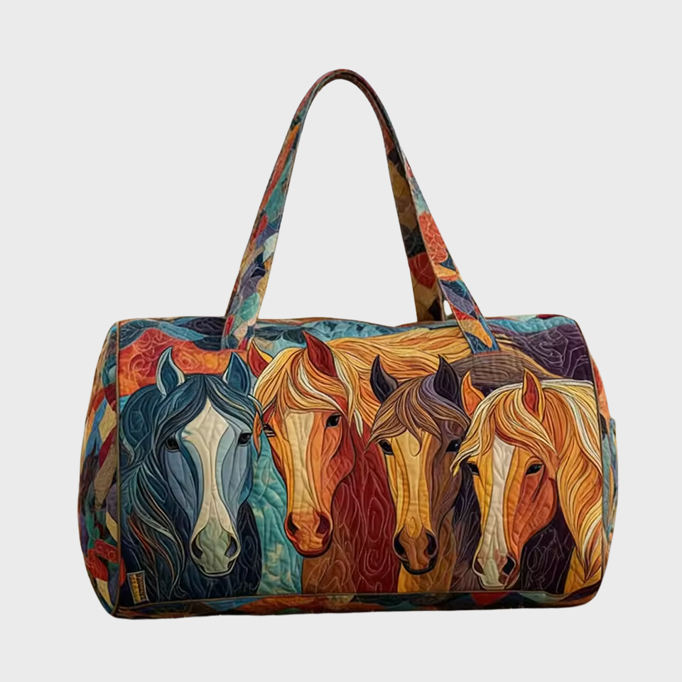 Borsa da viaggio morbida fatta a mano - Berenice