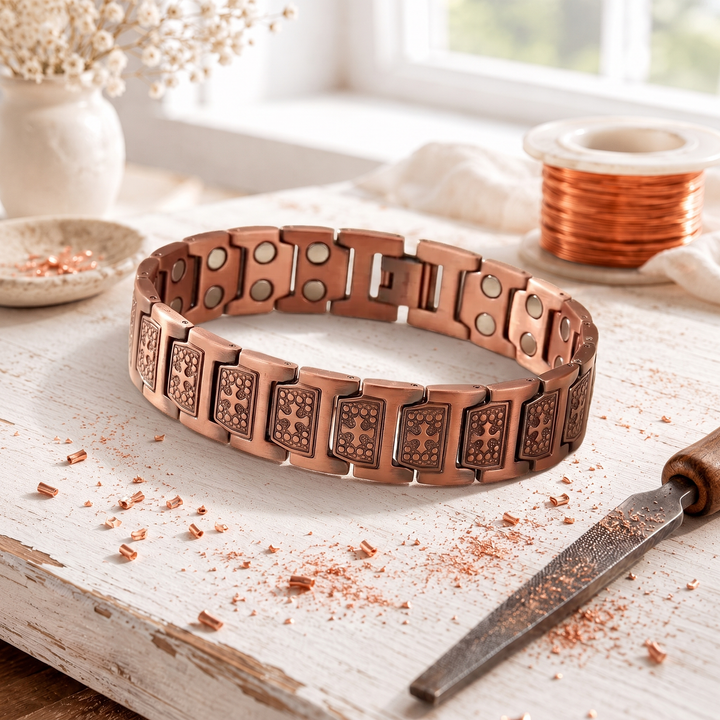 Affluence Bracciale in rame per uomo