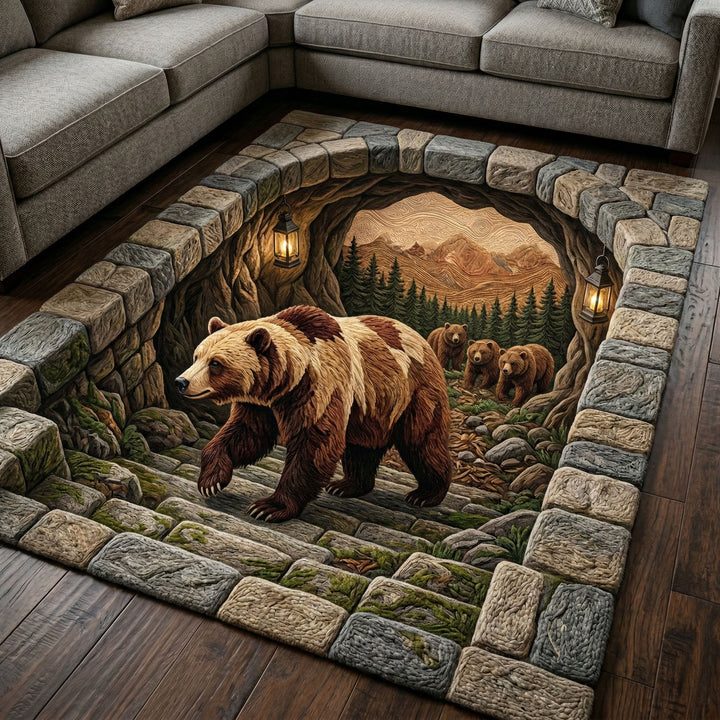 Tappeto Area Alpine Bear NCU0NT12436