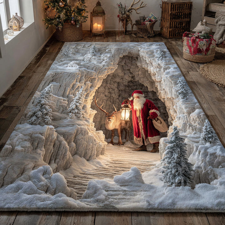 Tappeto Area Alpine Babbo Natale NCU0HH1254