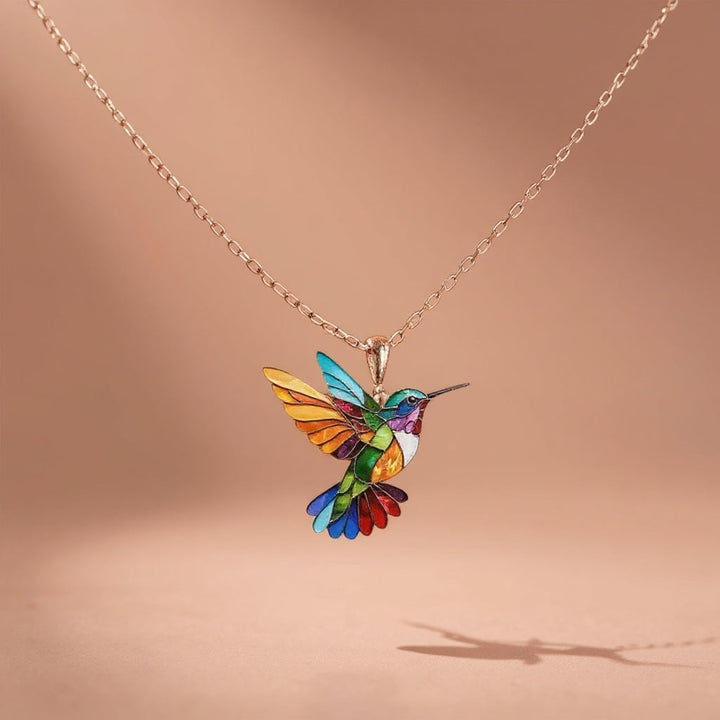Rola - collana con colibrì