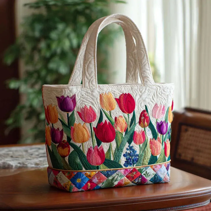 Borsa a superficie - Giardino di tulipani