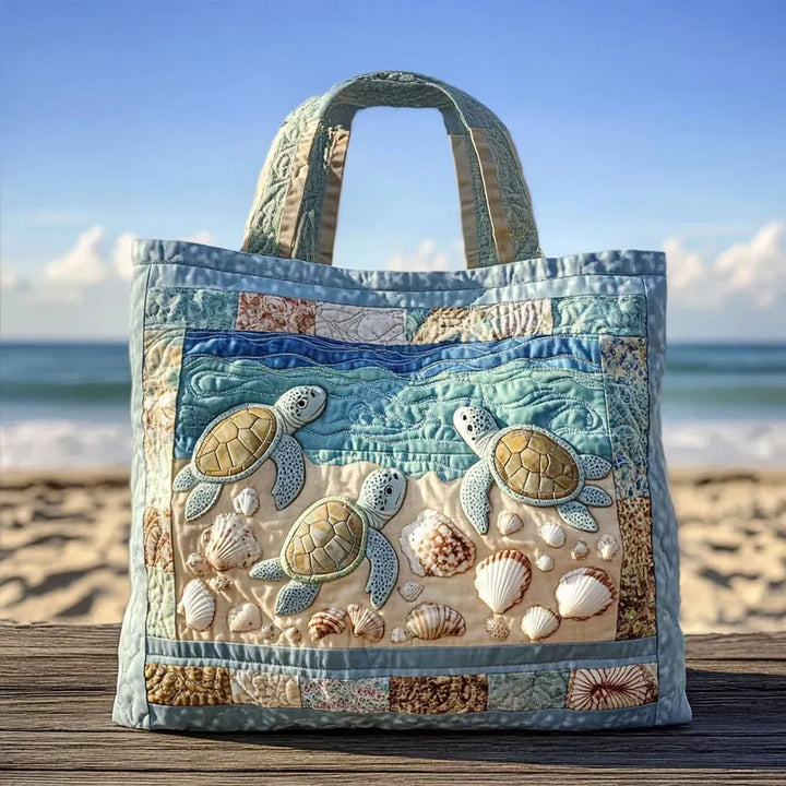 Borsa Sac Artisanal Matelassé - Tartarughe Marine