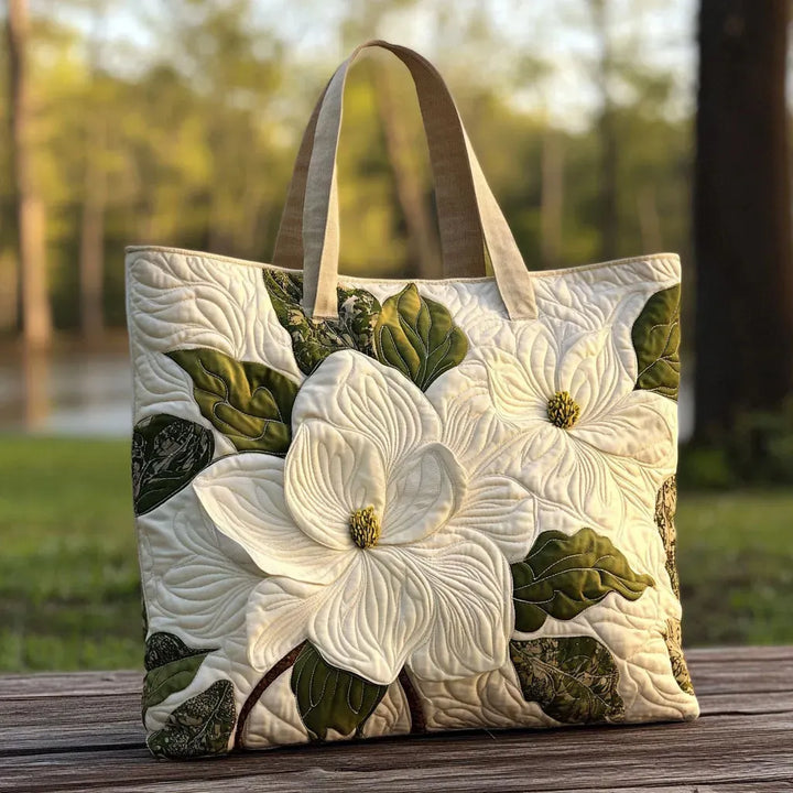 Borsa Artisanal Matelassé - Eleganti Lilli Bianche