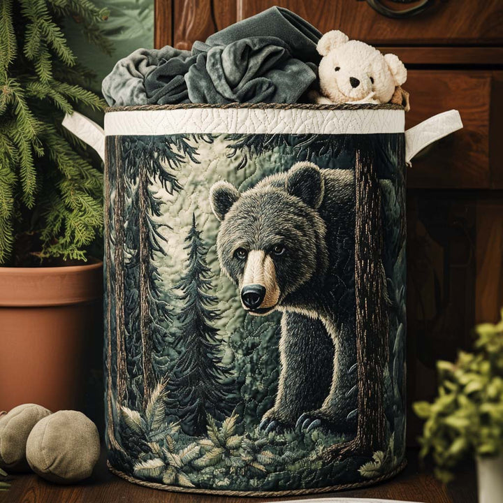 Cesto da Lavanderia Trapuntato Bear Paw Path NCU0NNT1210