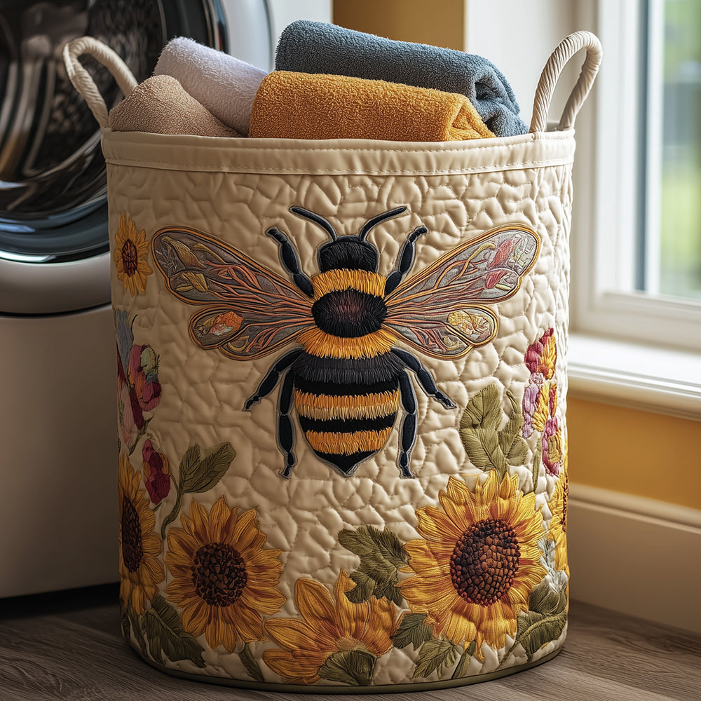 Cesto da lavanderia trapuntato Bee Cozy NCU0TH2999