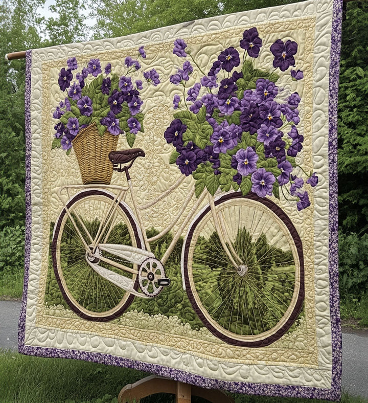 Tappeto Artistico a Forma di Bouquet di Biciclette NCU0PT814