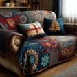Copertura per Divano Trapuntata Sussurri Boho