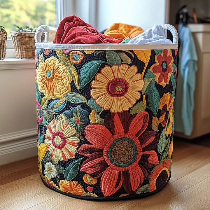 Cesto da Lavanderia Trapuntato Bright Meadow NCU0DDK697
