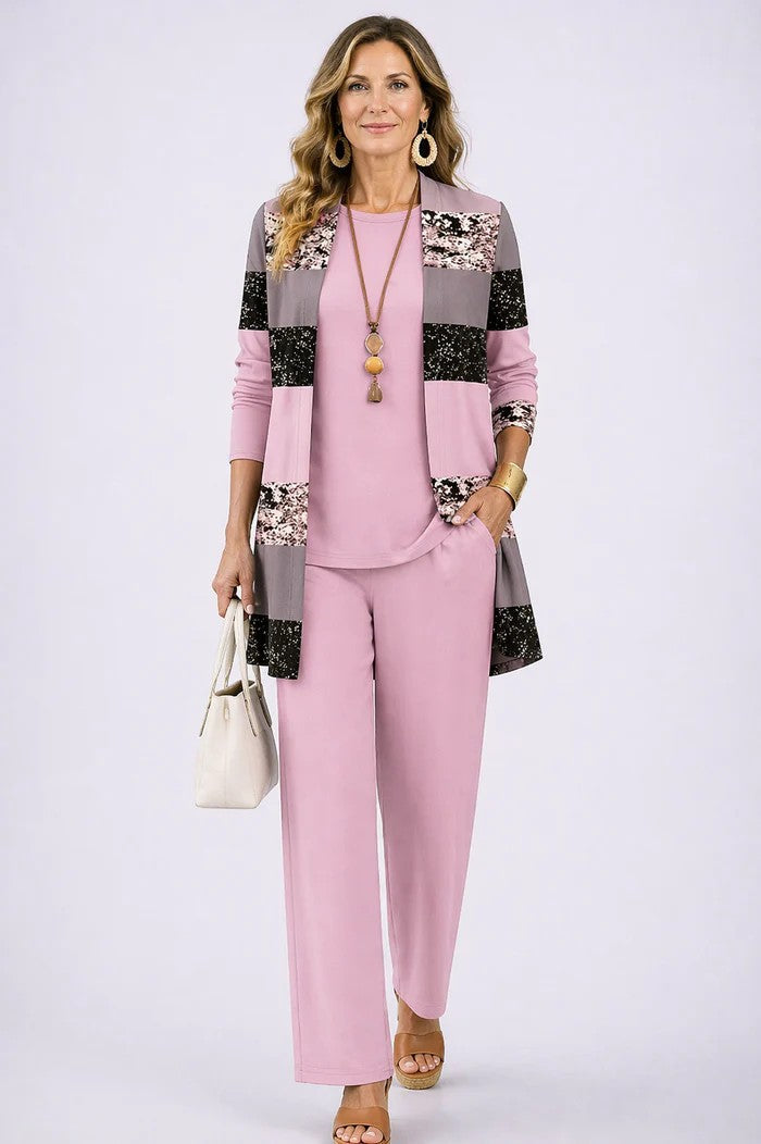 Jenilyn | Set Tre Pezzi Elegante da Donna