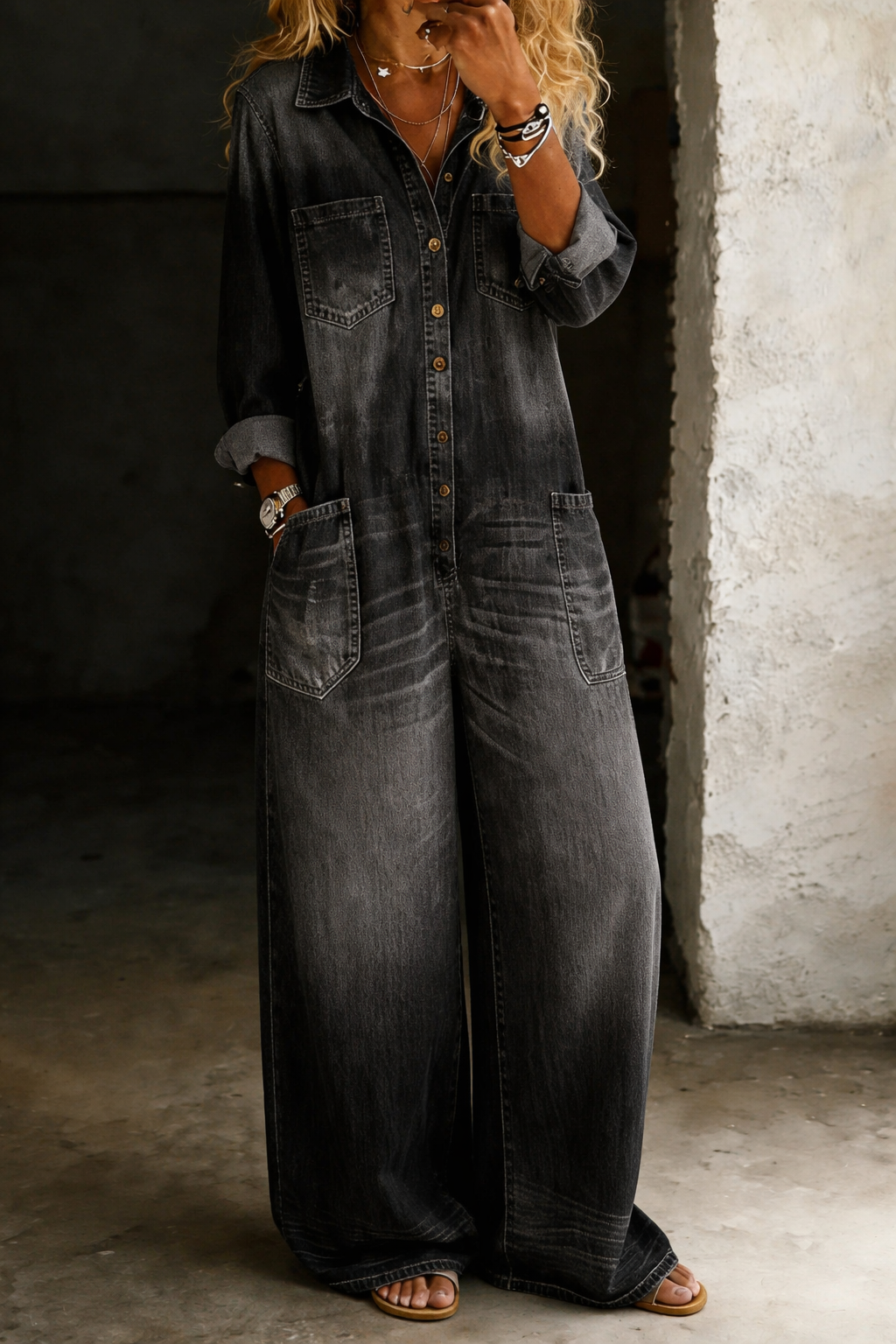 LENA | TUTA CASUAL IN DENIM