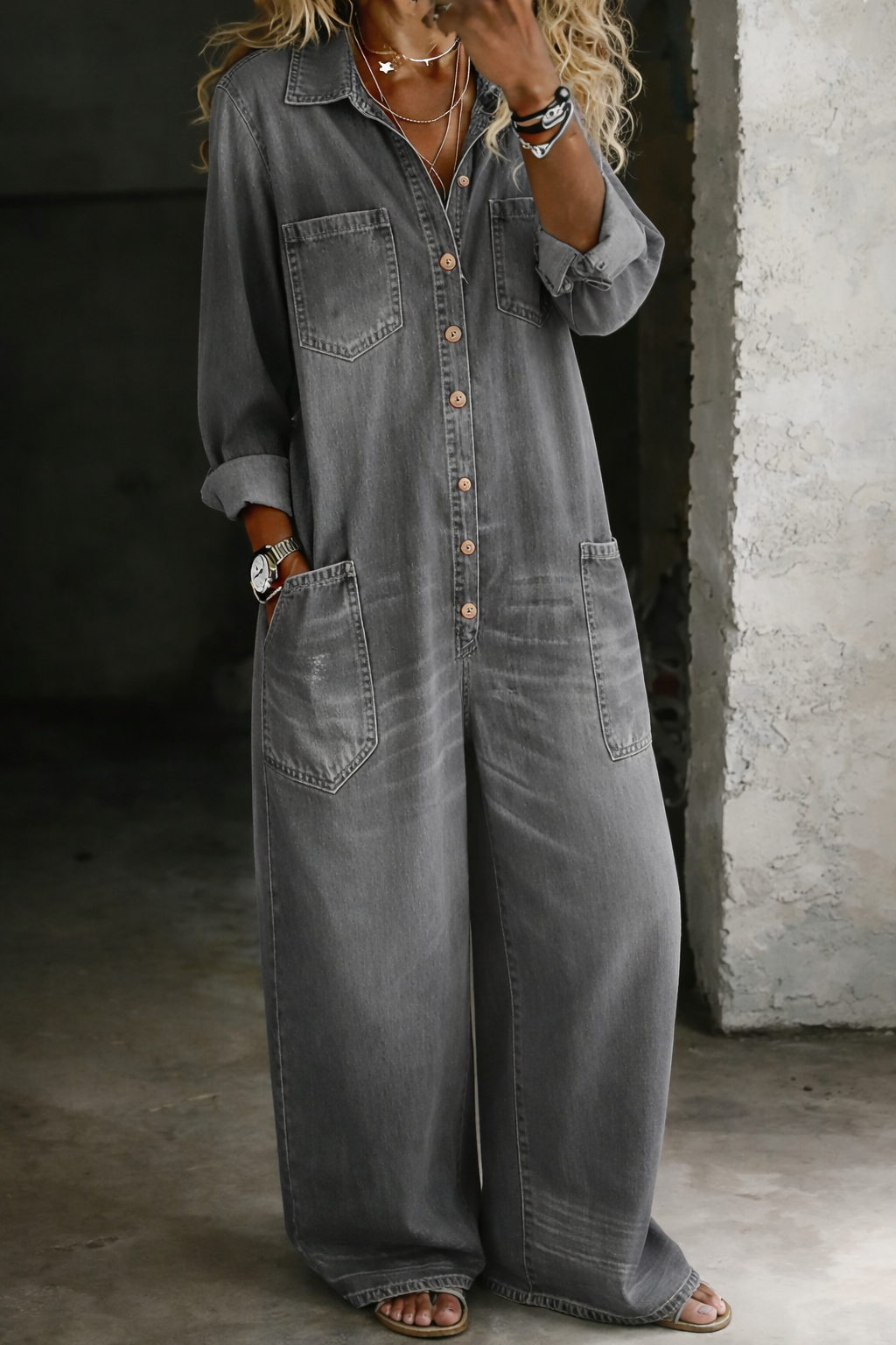 LENA | TUTA CASUAL IN DENIM