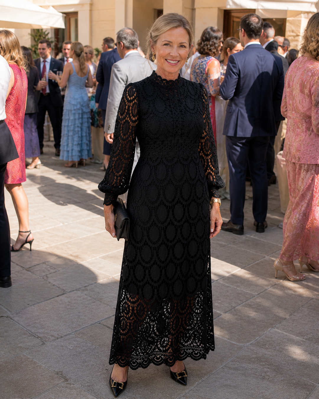 Ottilie | Abito Midi in Pizzo