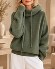 Edna | Felpa in Maglia con Cappuccio