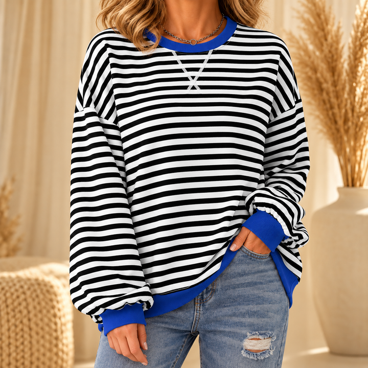 Lesley | Felpa a Righe