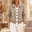 Lesley | Cardigan a Righe