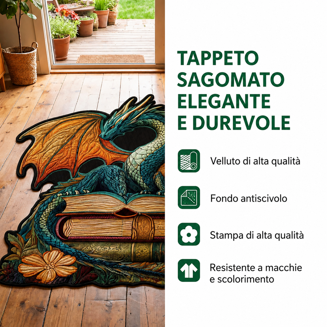 Tappeto Area a Forma Personalizzata Onde Oceaniche NCU0NT12613