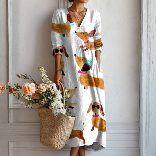 Clara | Abito Boho dall'Eleganza Disinvolta - Maria Milano