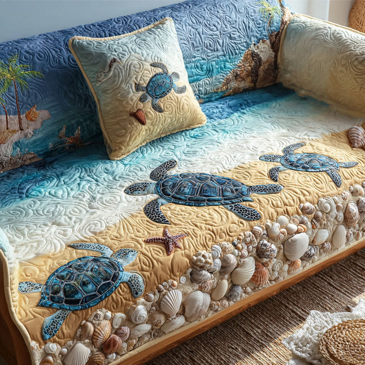Copertura per Divano Trapuntata Coastal Charm NCU0PT9703