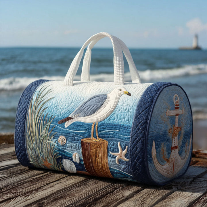 Borsa da viaggio a tracolla trapuntata Coastal Gull NCU0PT9025