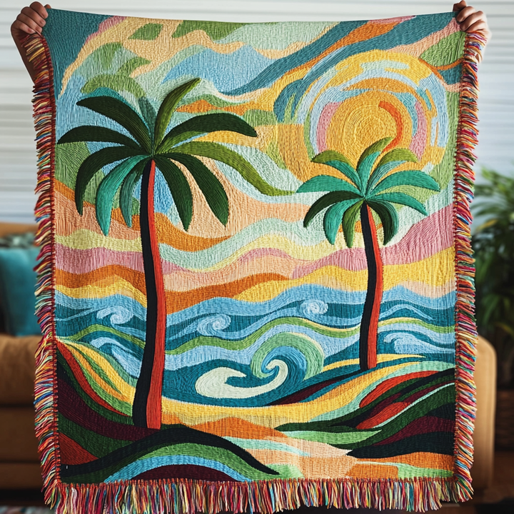 Coperta Woven Coastal Haven NCU0VH3876