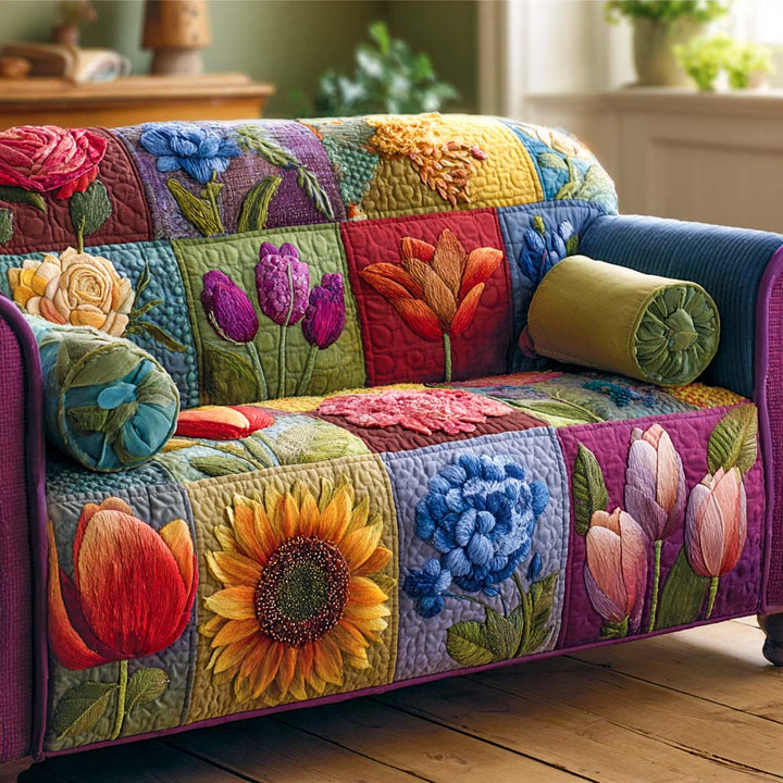 Copertura per Divano Trapuntata Hippie NCU0VT292