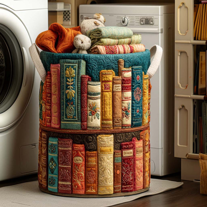 Cesto per la biancheria imbottito Cozy Library NCU0NNT1121