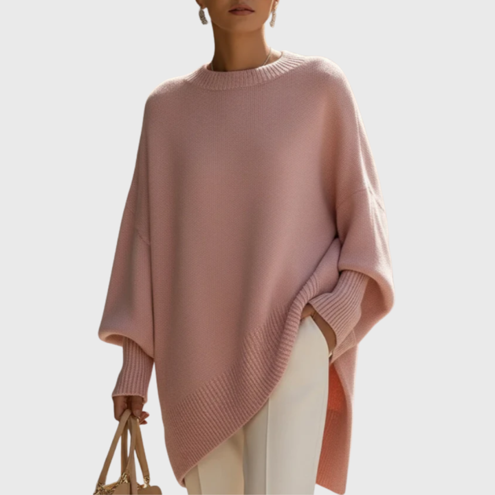 LIVIA | PONCHO PULLOVER OVERSIZE