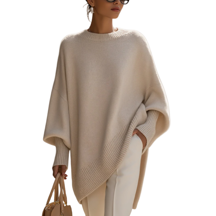 LIVIA | PONCHO PULLOVER OVERSIZE