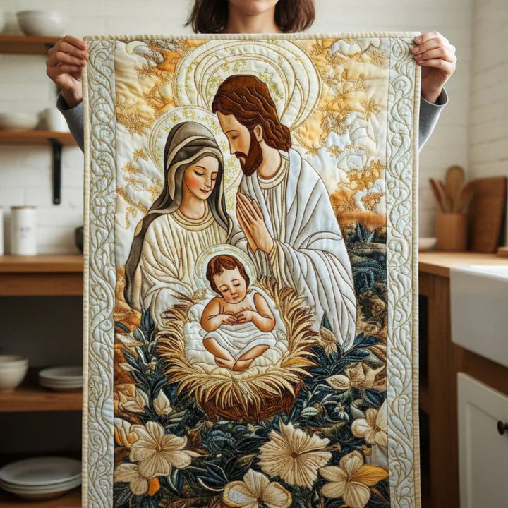 Tovaglia Trapuntata - Divina Natività