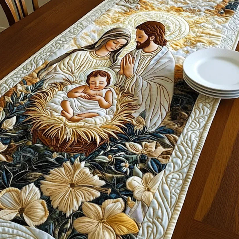 Tovaglia Trapuntata - Divina Natività