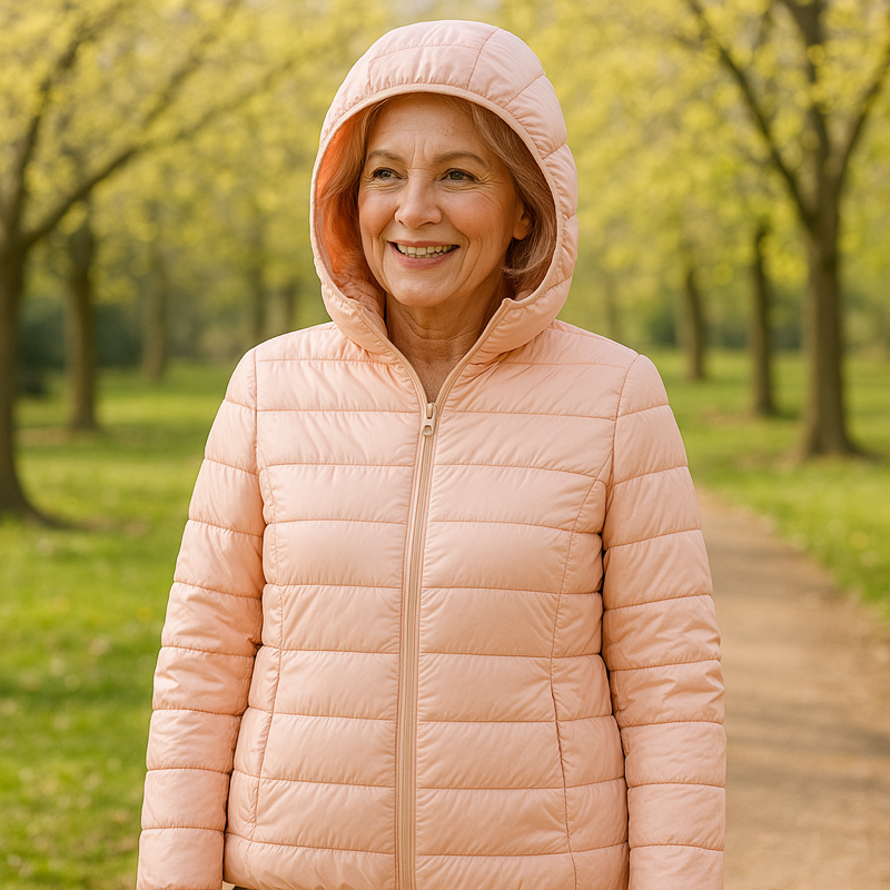 Metta | Giacca imbottita leggera - Rosa chiaro