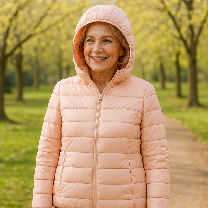 Metta | Giacca imbottita leggera - Rosa chiaro
