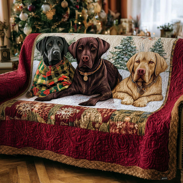 Copertura per Divano Trapuntata Labrador Retriever NCU0VT339