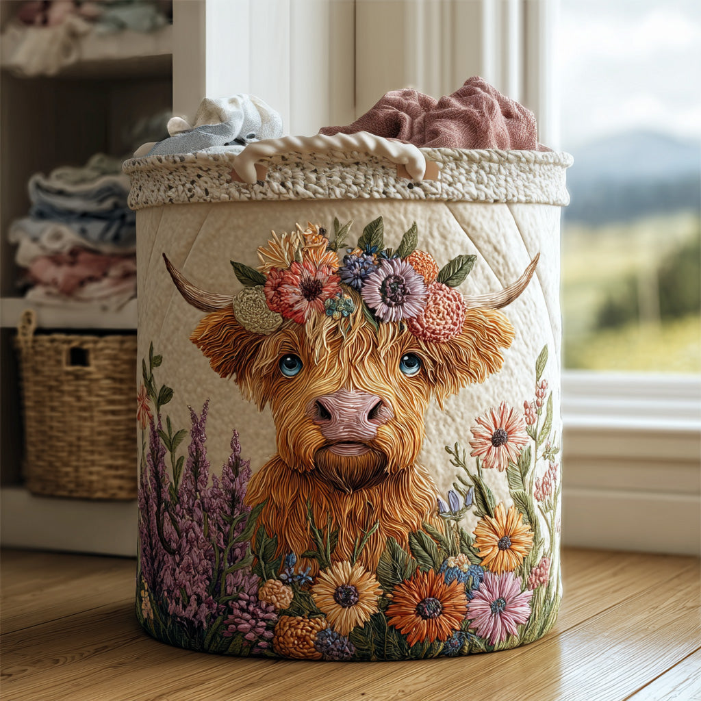 Cesto da Lavanderia Trapuntato Highland Charm NCU0QN015