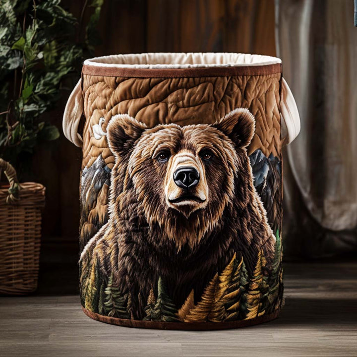 Cesto da Lavanderia Trapuntato Forest Bear Stroll NCU0NNT1214