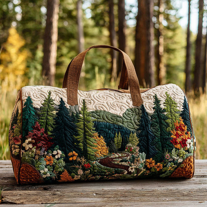 Borsa da viaggio trapuntata Forest Guardian NCU0PT8996