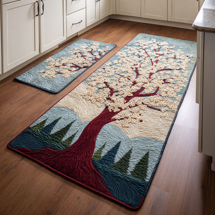 Tappeto da cucina antiscivolo con bosco e natura NCU0DK11681